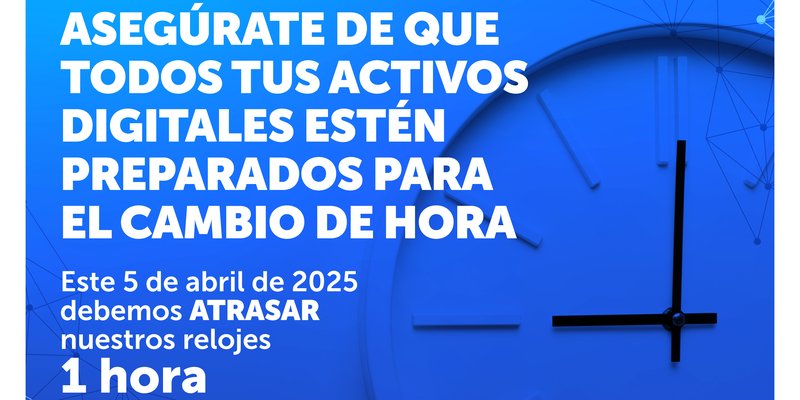 Banner ANCI cambio hora 2025