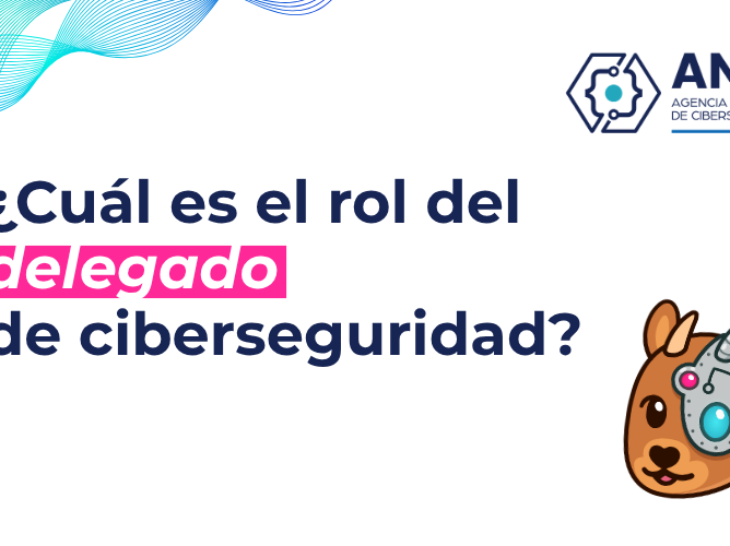 ¿Cuál es el rol del delegado de ciberseguridad?