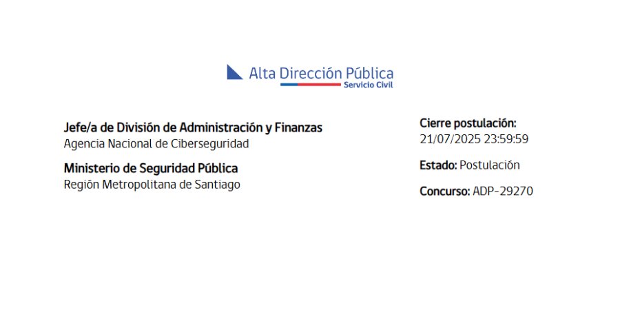 Concurso ADP Finanzas