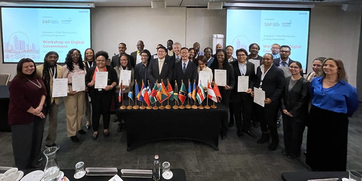 The full delegation during the closure ceremony.