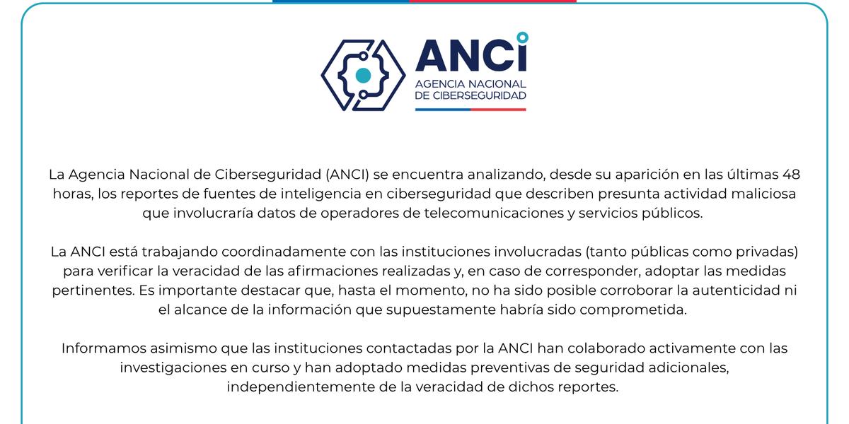 sobre alerta filtraciones