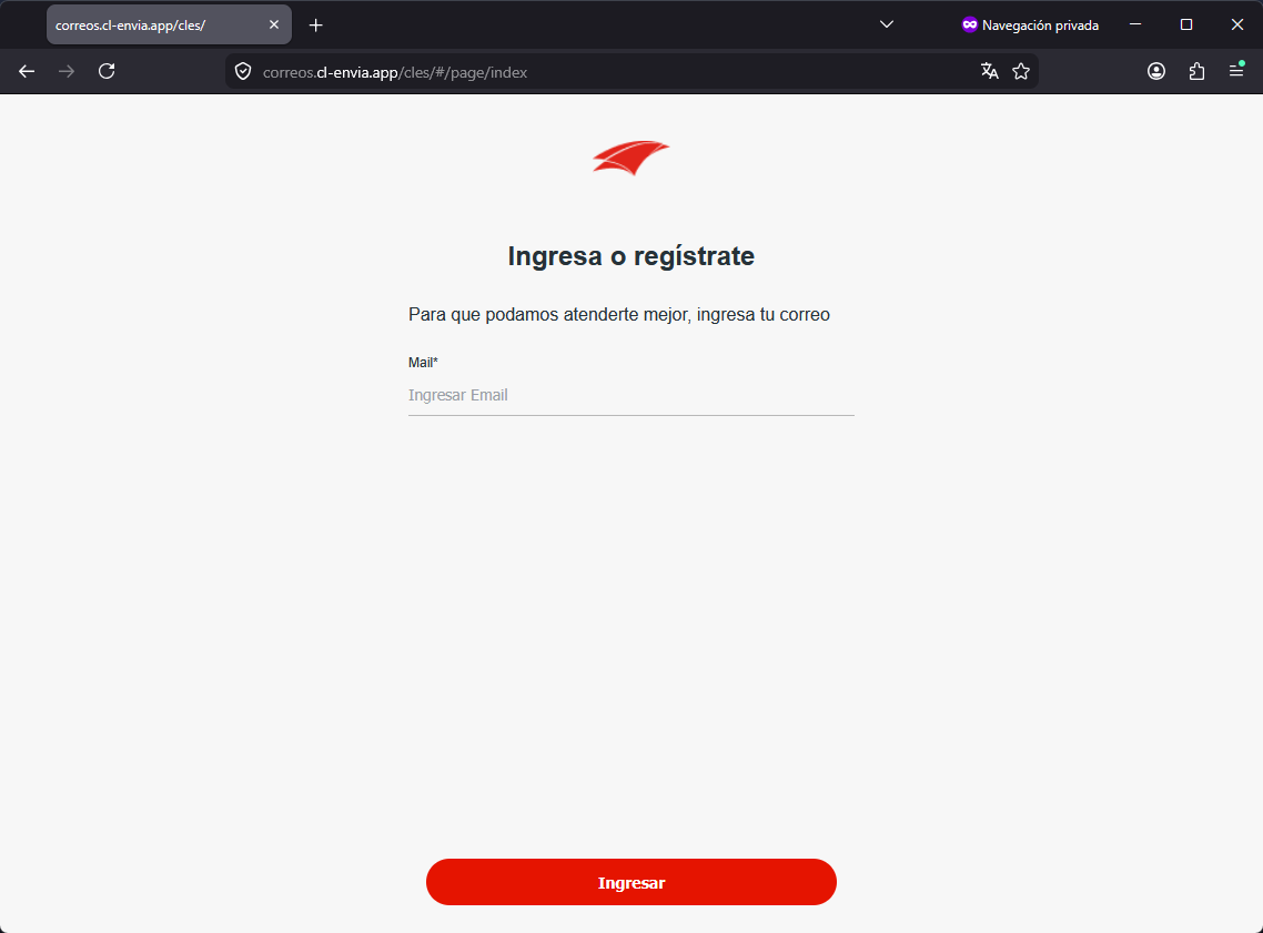 Imagen de la noticia: CorreosChile - Campaña Fraudulenta (CSIRT Chile Alertas API)