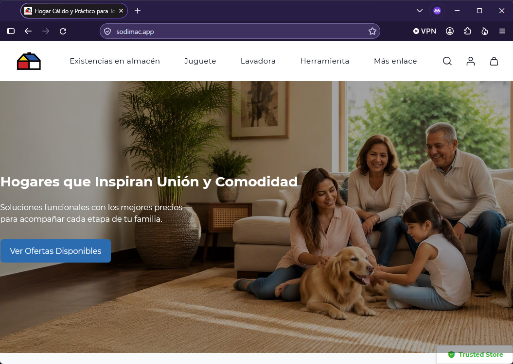 Imagen de la noticia: Sodimac - Campaña Fraudulenta (CSIRT Chile Alertas API)