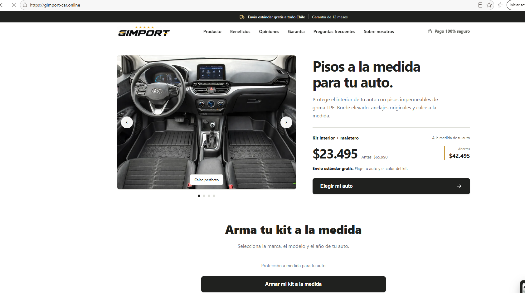 Imagen de la noticia: Gimport - Campaña Fraudulenta (CSIRT Chile Alertas API)